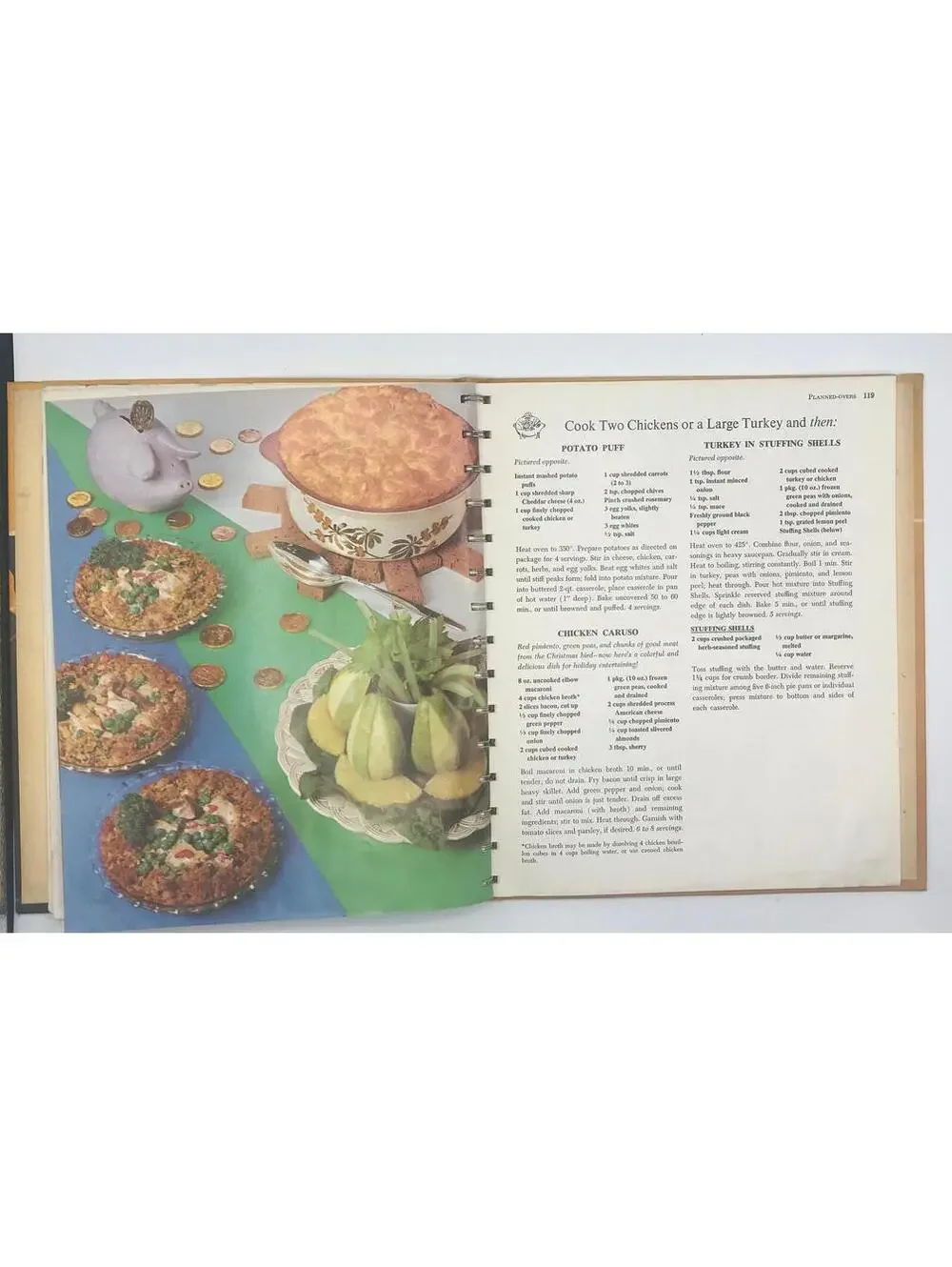 Vintage Betty Crocker's Dinner In A Dish Cookbook, 1973, One-Pot Meals